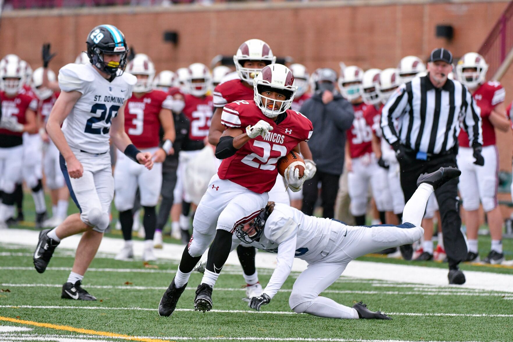 11/14/2020 - Football - C4 D3 championship - St. Dominic at MICDS